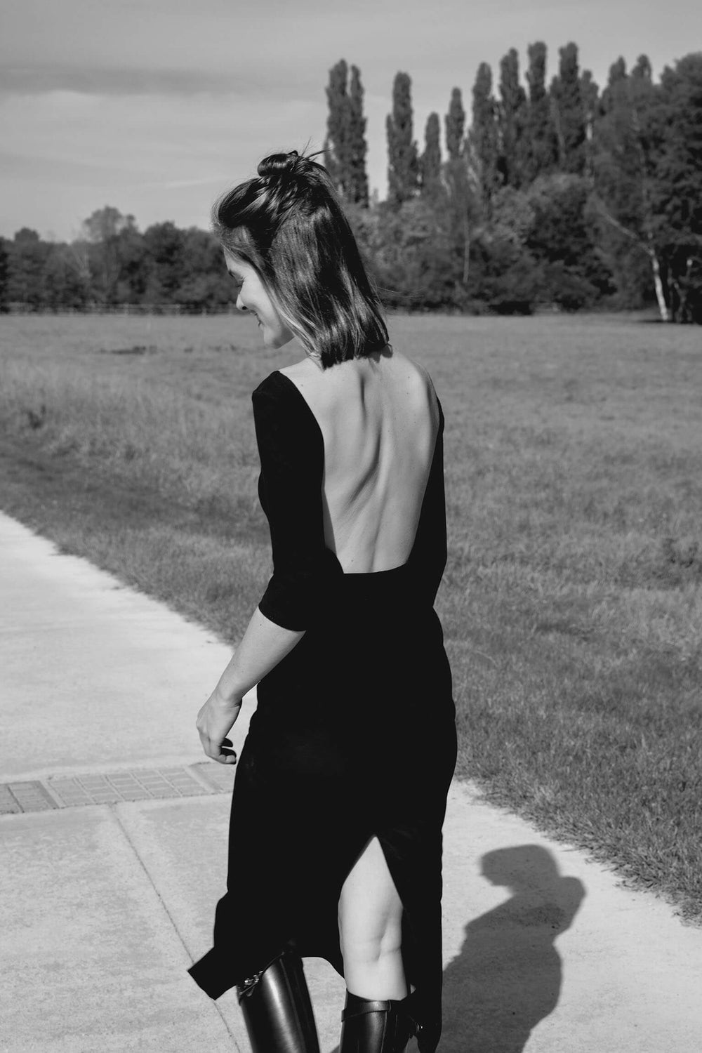 Robe Aliénor ML Noir