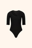 FLAIR BODYSUITS BODY ALBA DECOLLETE GOUTTE MANCHES COURTES MADE IN FRANCE