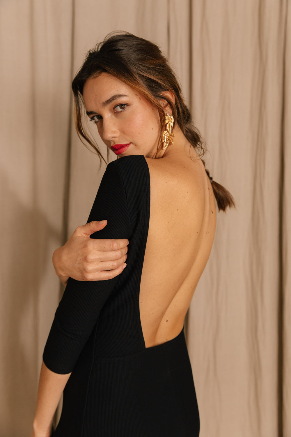 Robe Aliénor ML Noir