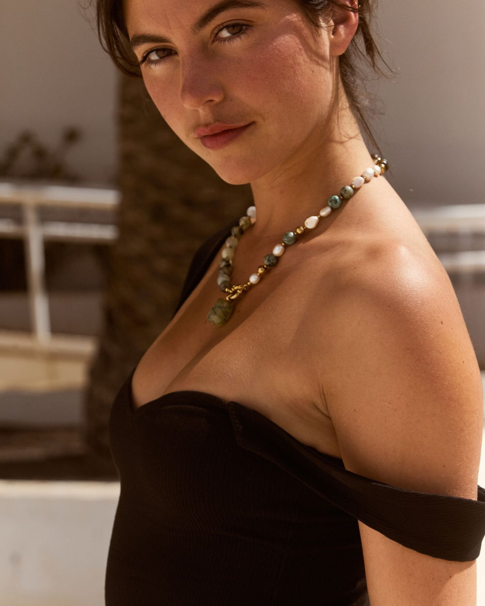 Robe longue noir moulante 