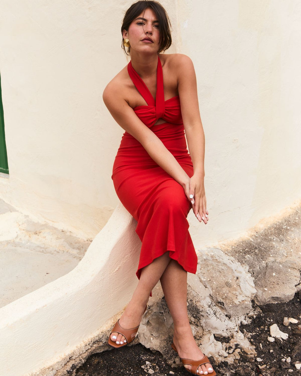 Robe rouge Volupte Flair Bodysuits